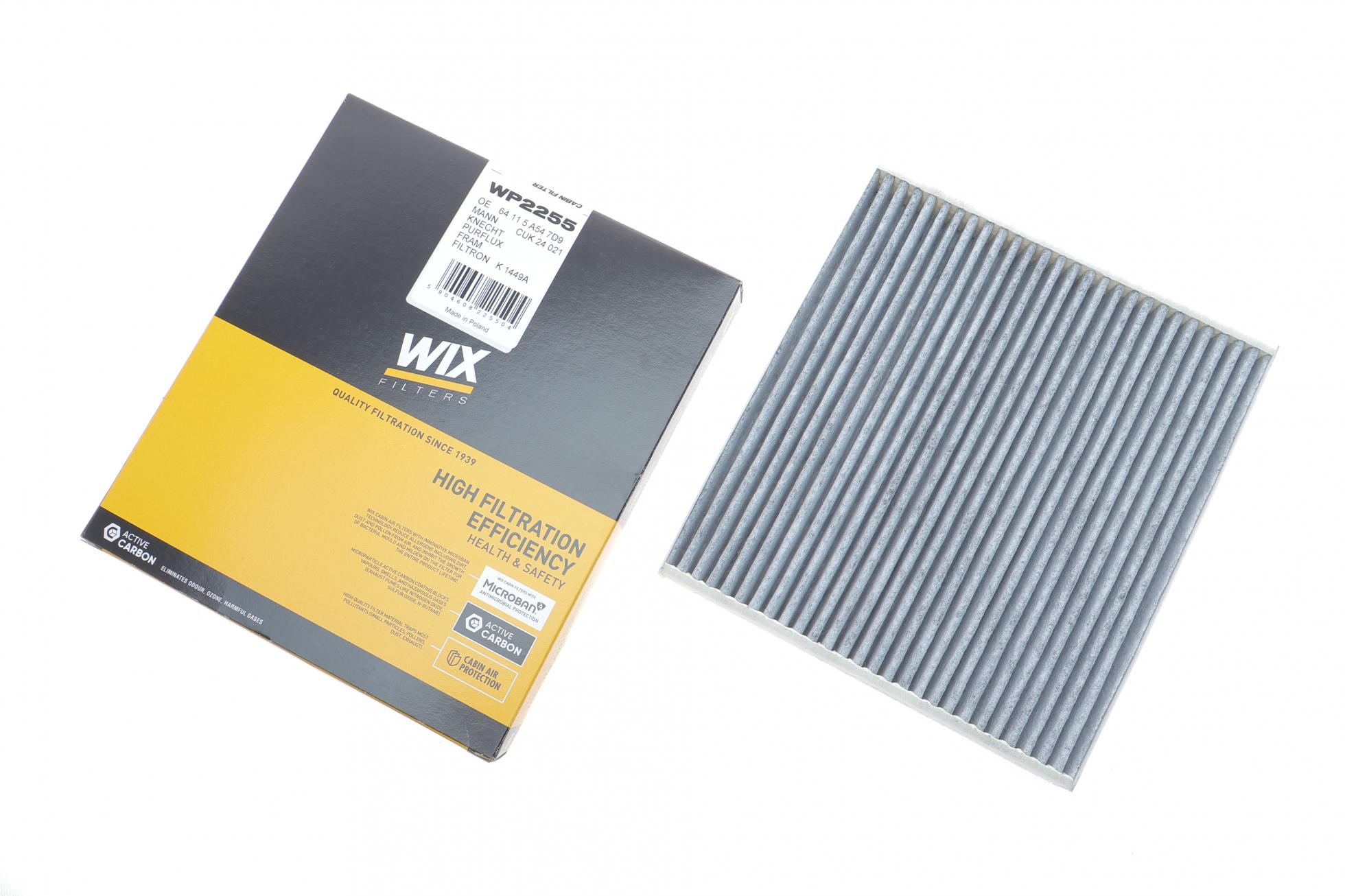 WP2255 WIX FILTERS